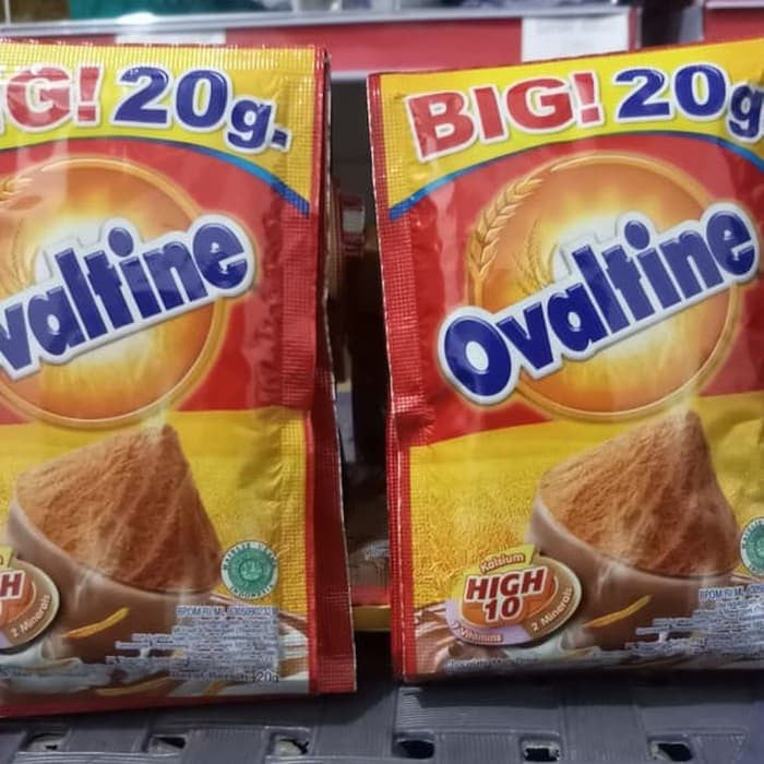 susu ovaltine 20grx10scht LEBIH BESAR jual per renceng