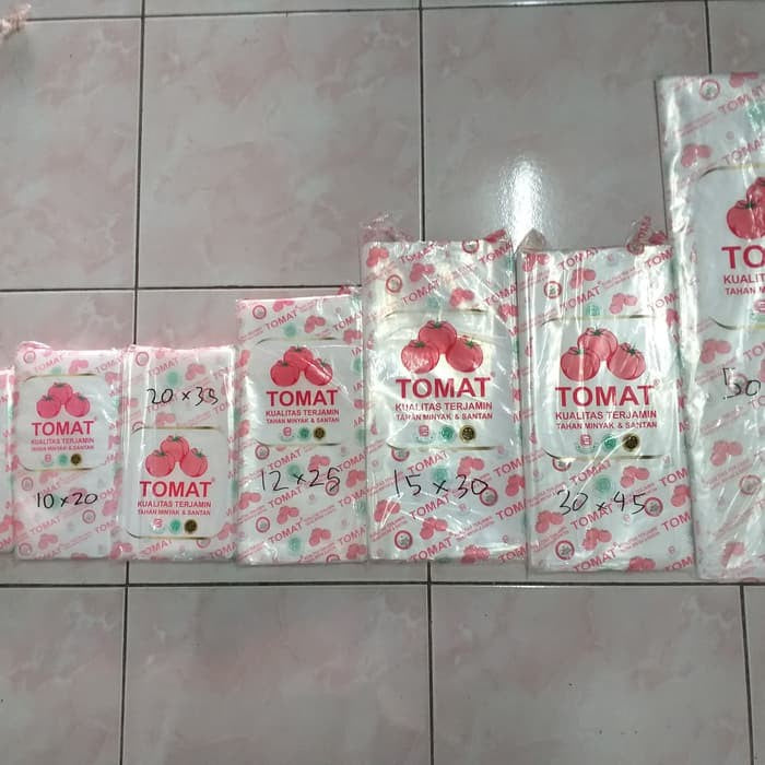 Plastik PE Tomat 20x35 ukuran 2kg