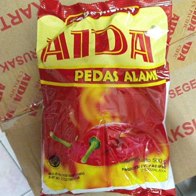 Bubuk cabe AIDA 500gr cabe giling