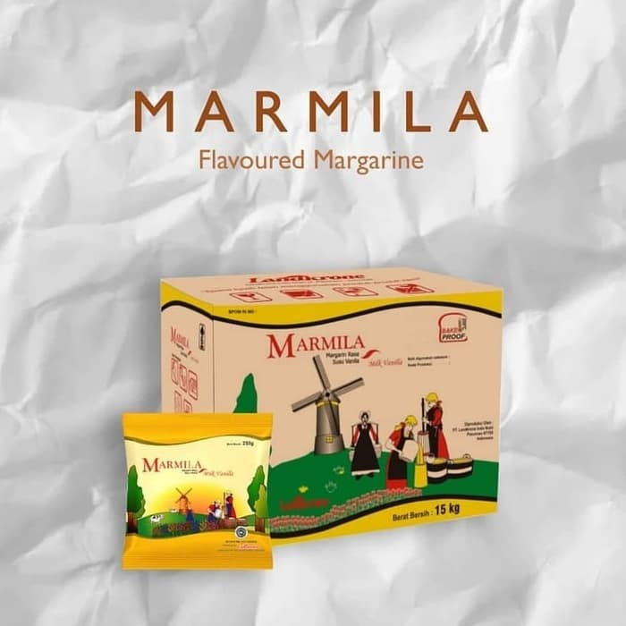 Marmila margarine susu 500gr vanila Mentega susu milk margarine