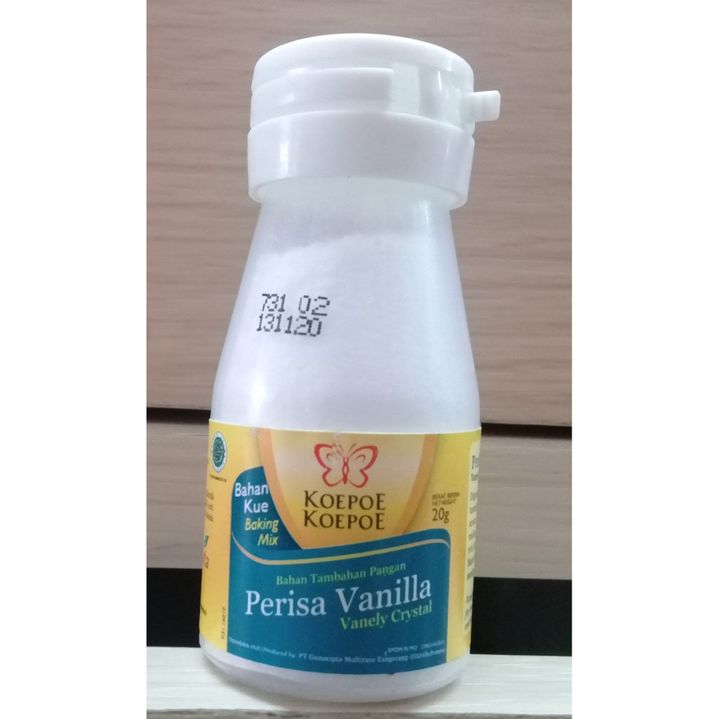 Kupukupu vanila crystal 20 gr vanili crystal