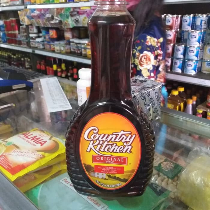 country kitchen maple syrup / sirup maple jagung 710ml