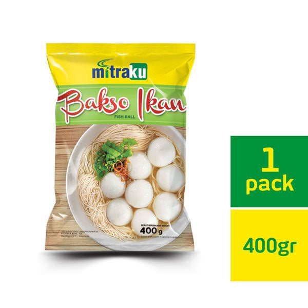 MITRAKU BAKSO IKAN 400GR | Mitraku Fish Ball 400g