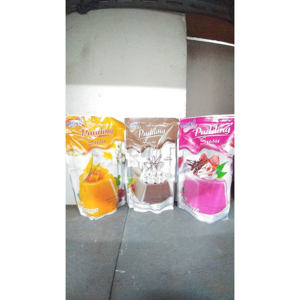 Puding mangga nutrijell manggo pudding