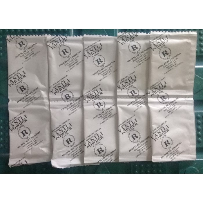 Vanili powder R scht 10 bks Vanili R Vanilli R