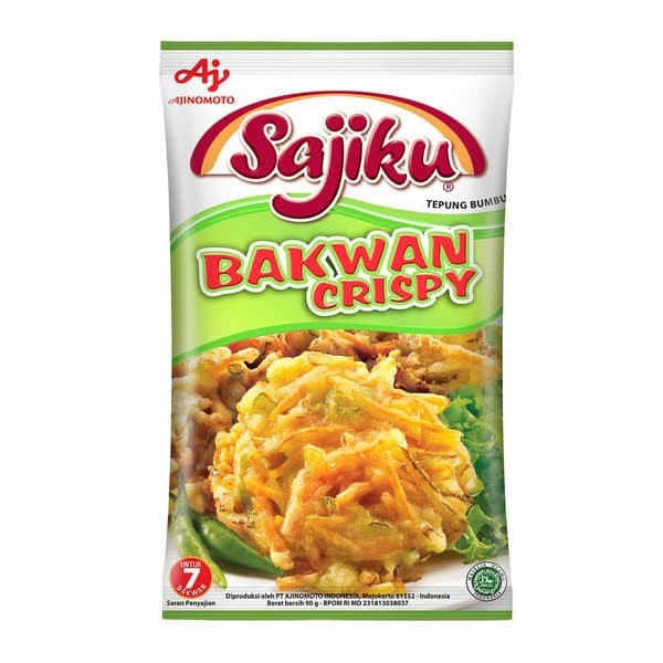 Sajiku bakwan crispy 225gr tepung premix bakwan
