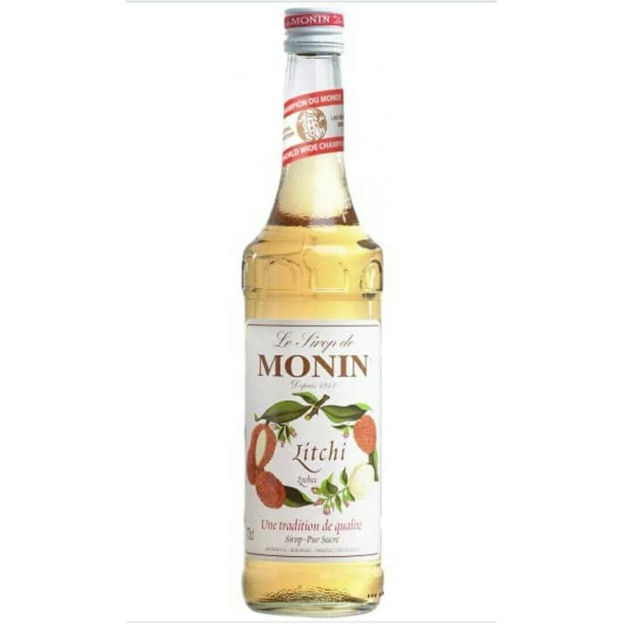 MONIN lychee 700ml lychee syrup sirup leci monin flavour kopi