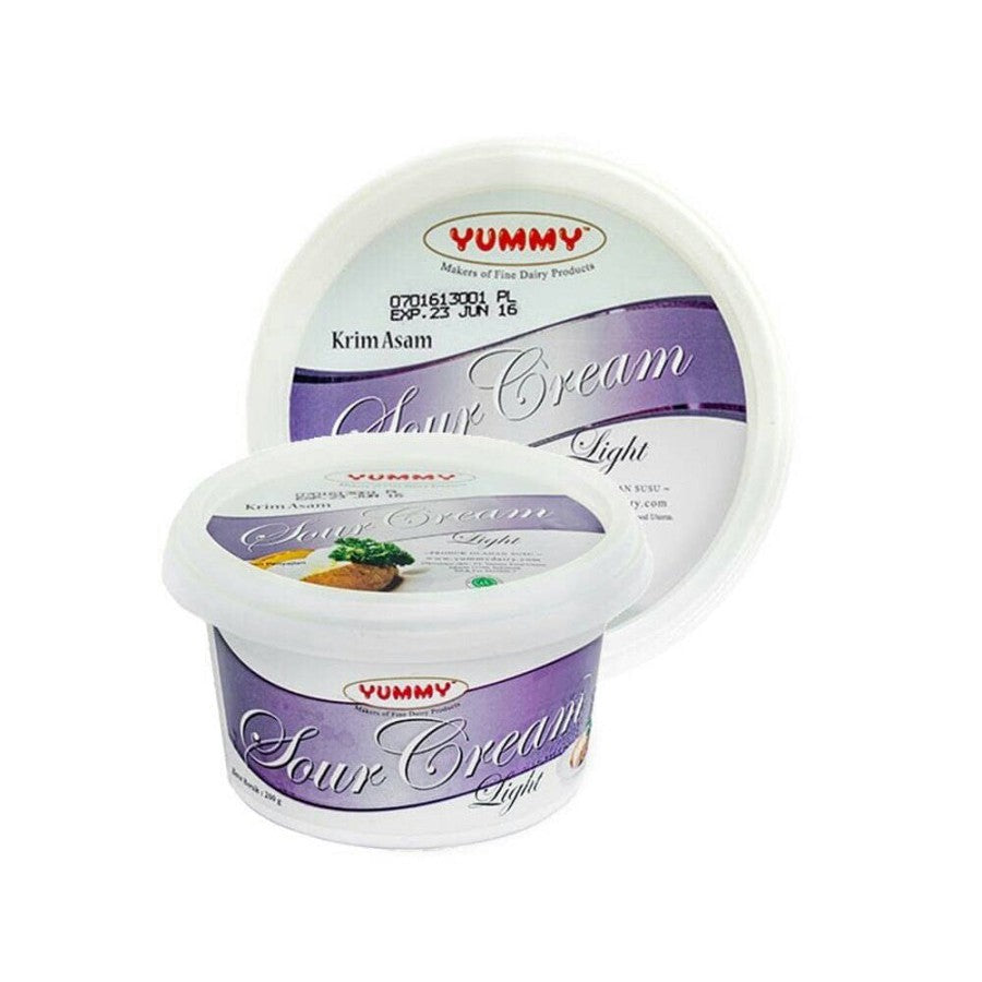 SOUR CREAM 200GR - YUMMY Sour Cream