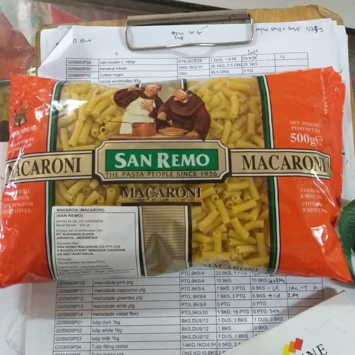 san remo makaroni 500gr