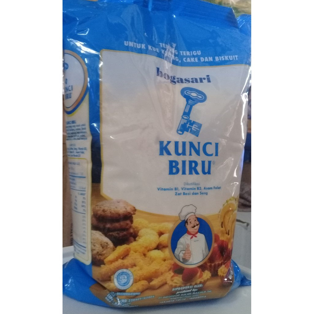 terigu kunci kemasan 1 kg tepung protein rendah untuk kue kering