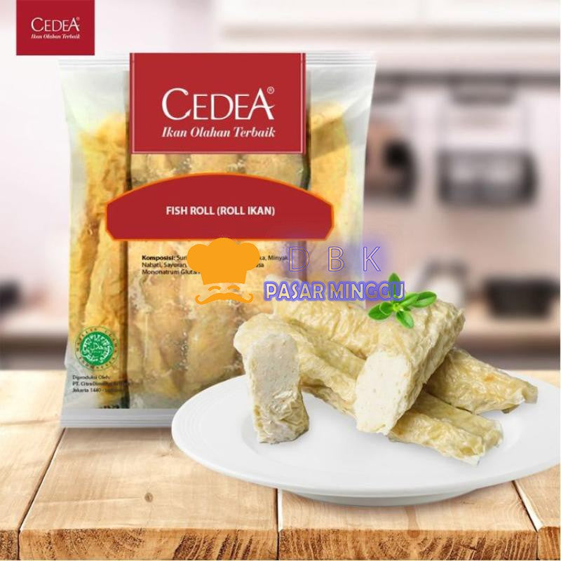 CEDEA FISH ROLL 250gr 10pcs fish row roll otak otak ikan 250 GR
