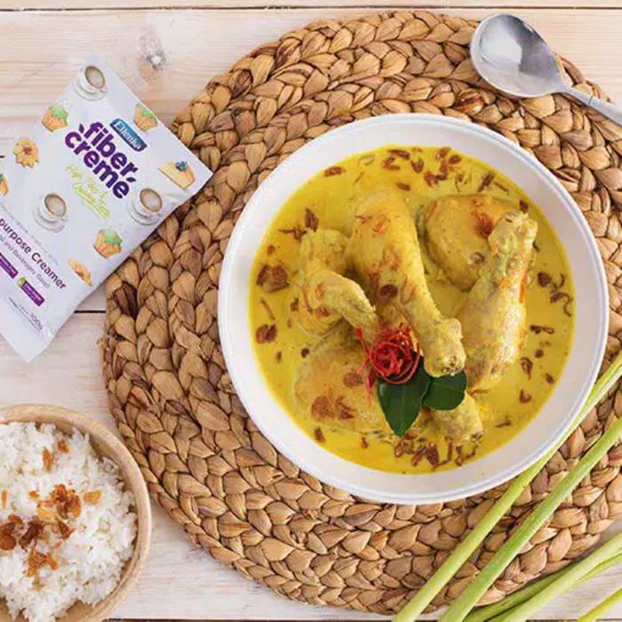 Ellenka Fiber Creme Creamer 10pc @6gr Kaya Serat & Bernutrisi Prebiotik Rendah Kalori Sehat Untuk Makanan Minuman