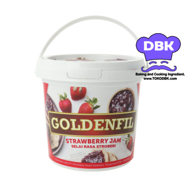 selai goldenfil strawberry 1kg goldenfill