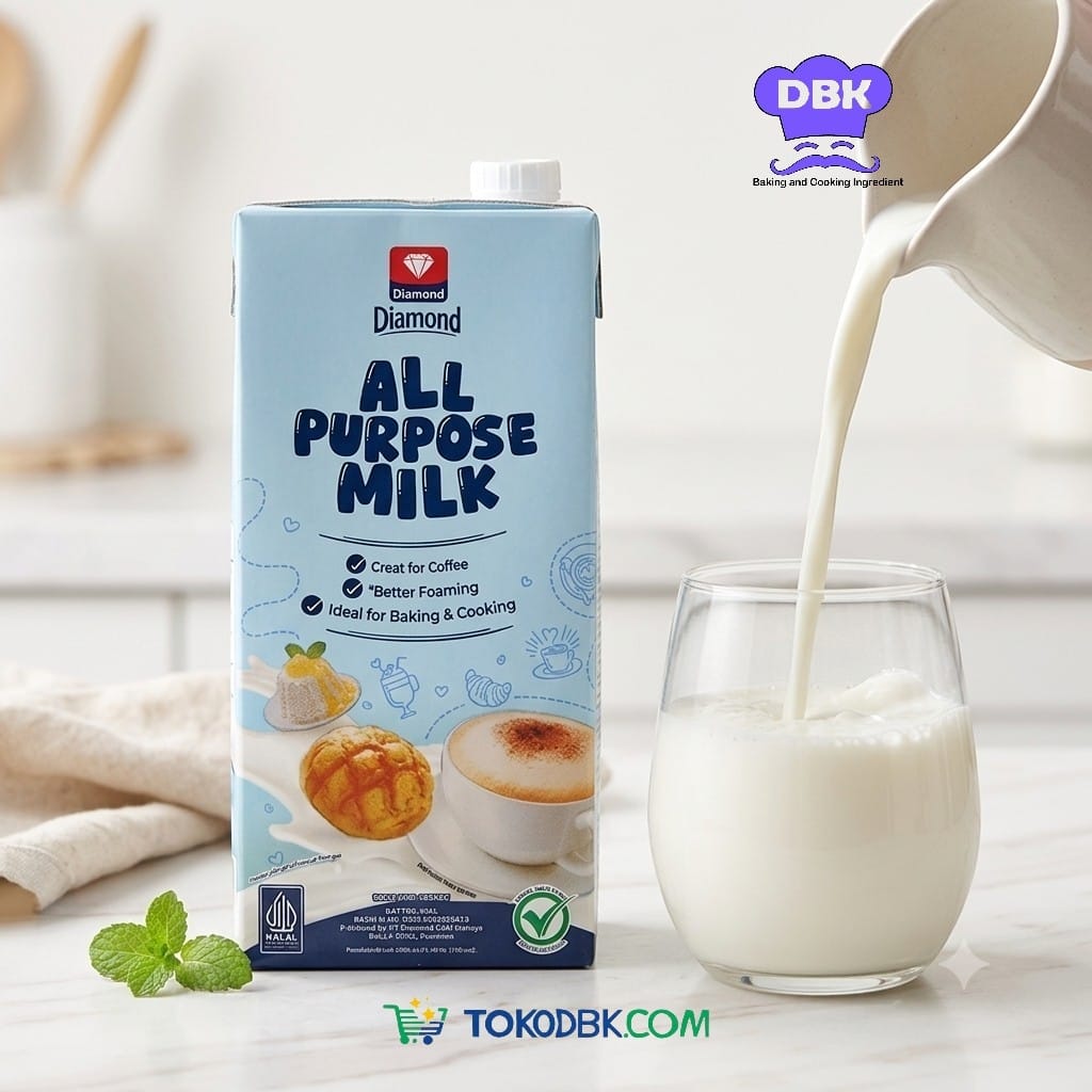 Diamond All purpose milk 1lt susu evaporasi evaporated milk