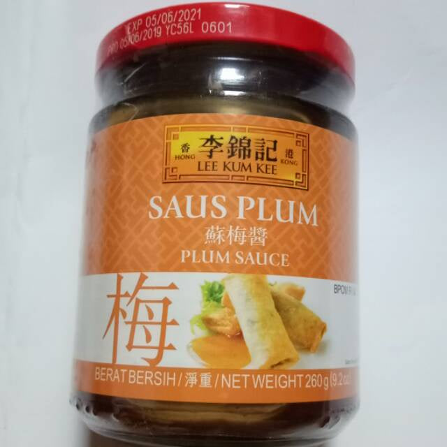 PLUM sauce 260gr lee kum kee Saus lumpia telur gulung bebek goreng