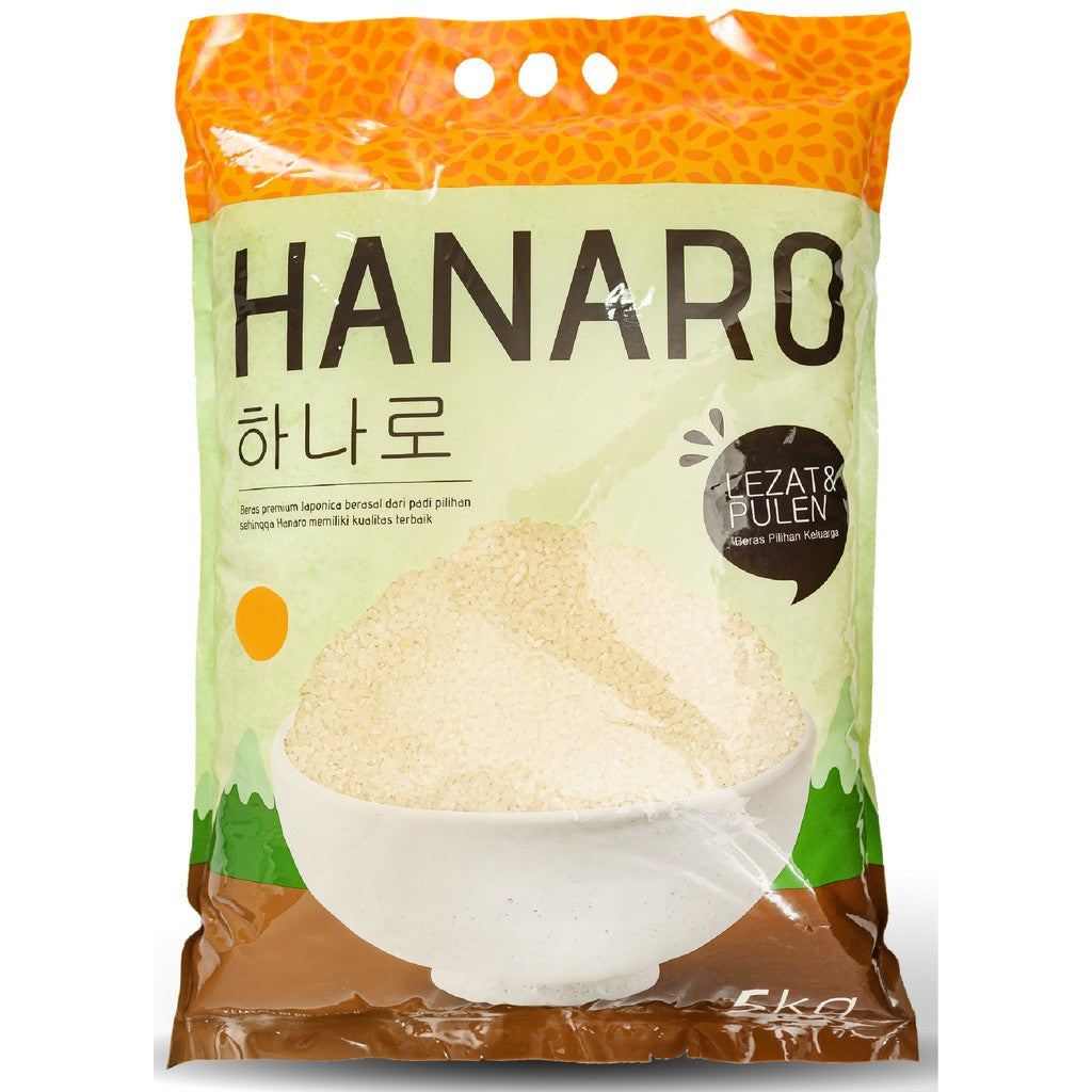 Hanaroo Beras Korea 5kg Korean Rice Bibimbap Doshirak