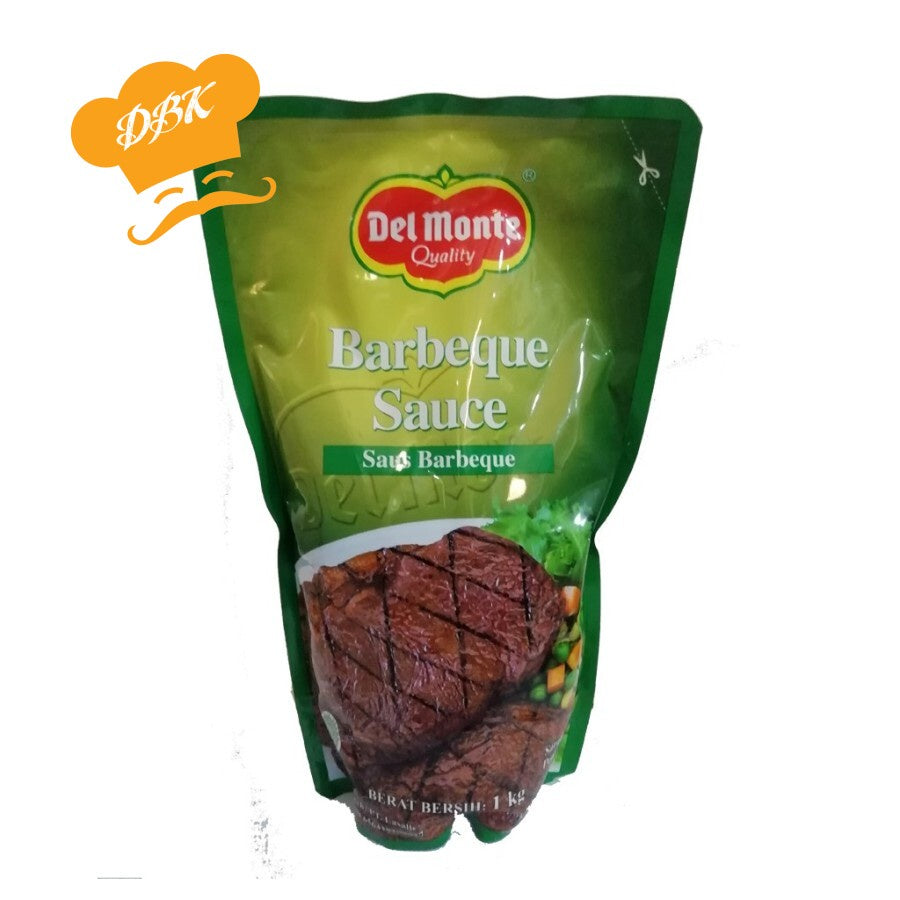 Delmonte barbeque 1kg sauce bbq refill