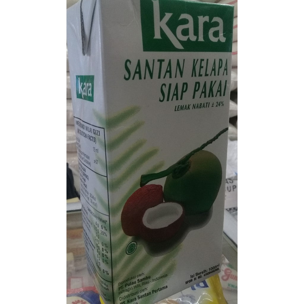 kara 1lt Santan KARA 1 liter