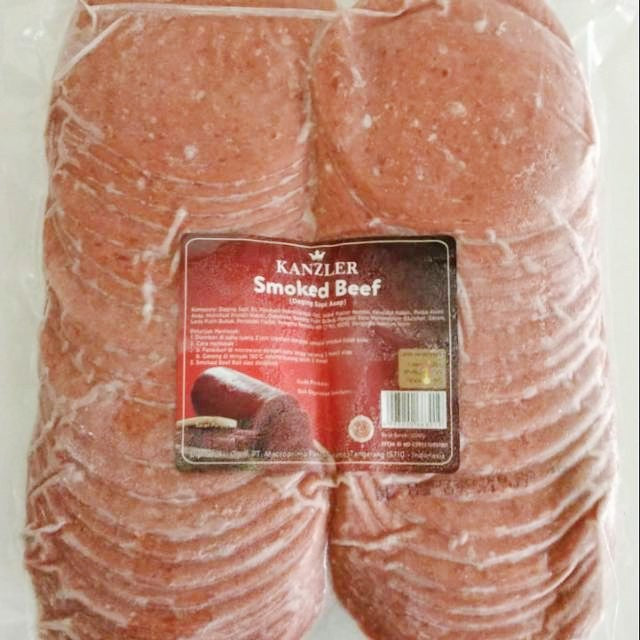 Kanzler Smoke Beef 1kg | Kanzler Daging Asap 1KG