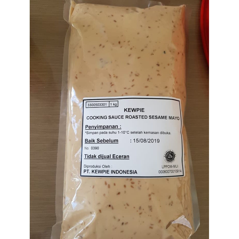 Kewpie Cooking Sauce Roasted Sesame Mayo 1kg Wijen Sangrai