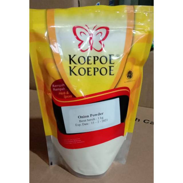 Bubuk Bombay 1kg Bawang Onion Powder kupukupu koepoe koepoe halal