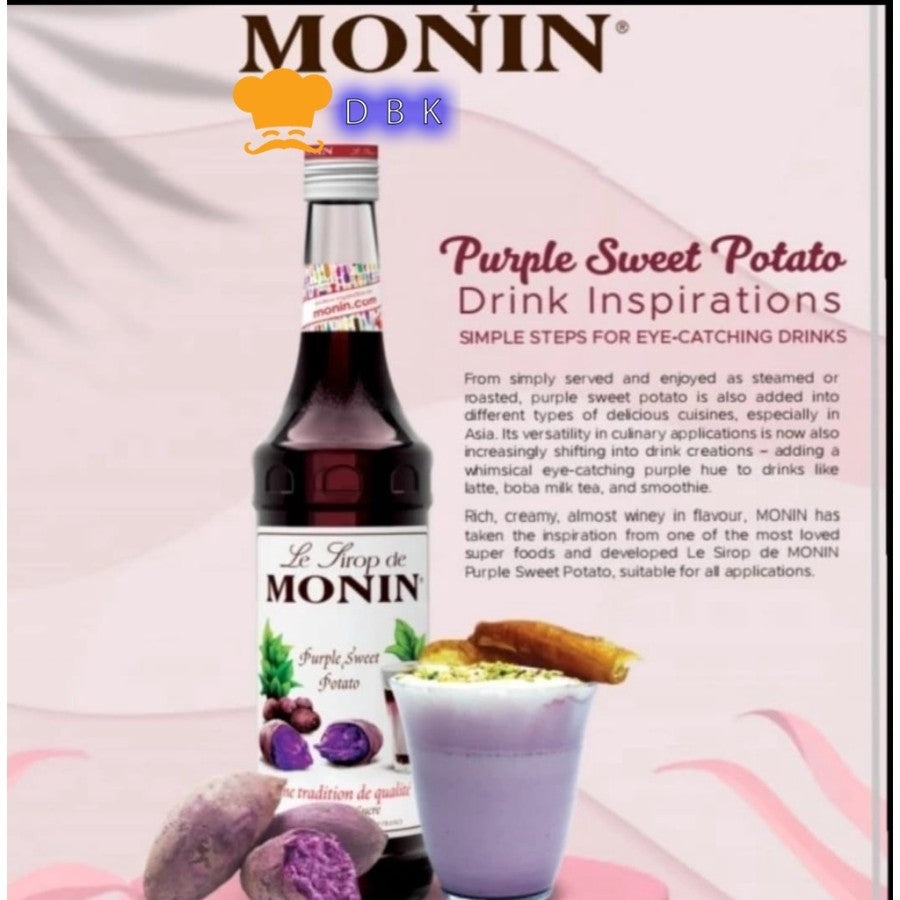 Syrup Monin Sweet Potato 700ml sirup Ubi Jalar segar