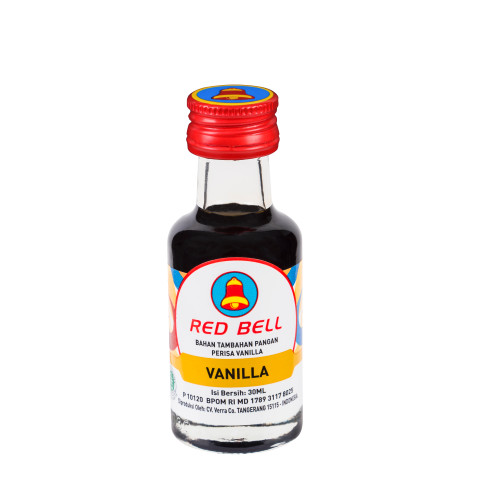red bell vanilla 30ml vanila essence pasta no color