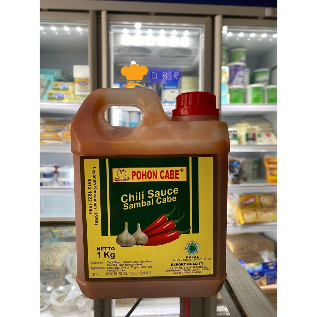 sambal POHON CABE 1kg saus beli bis rasa lama saos mie fried chicken