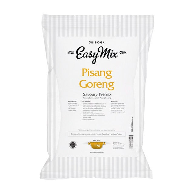 Easymix Pisang Goreng 1kg sriboga tepung premix