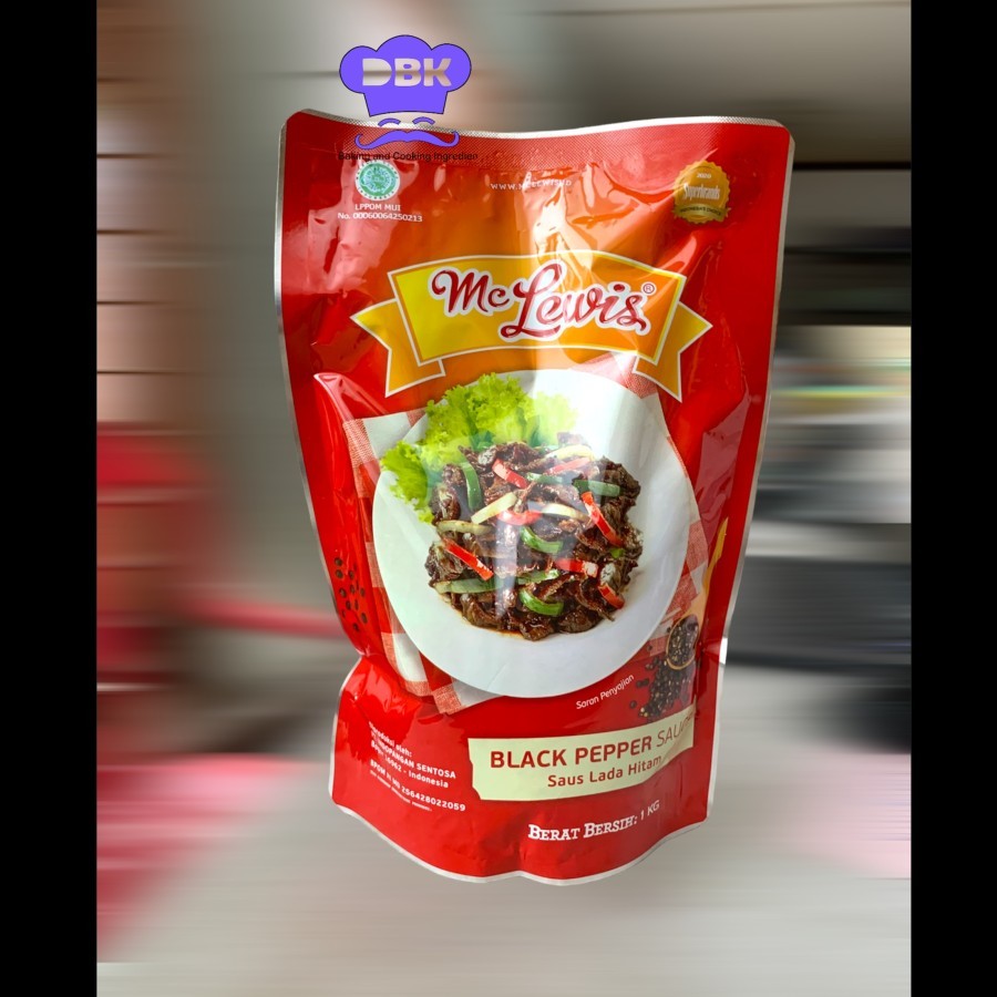 McLewis mc lewis Blackpepper Sauce - 1Kg
