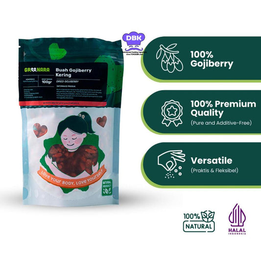 Greenara Gojiberry Kering 100gr goji berry buah wolfberry KICHE / KI CHI / kici kauki