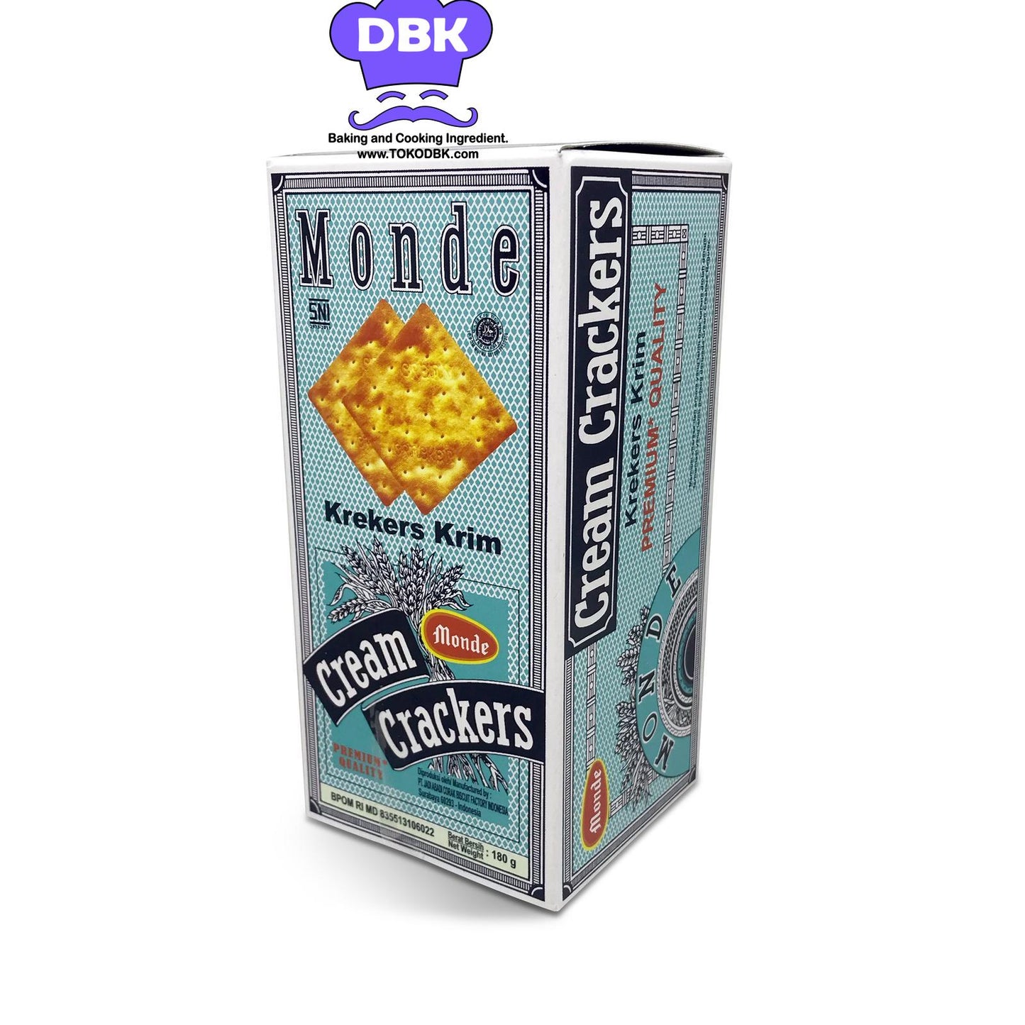 MONDE CREAM CRACKER 180gr biskuit biscuit wafer krakers krim