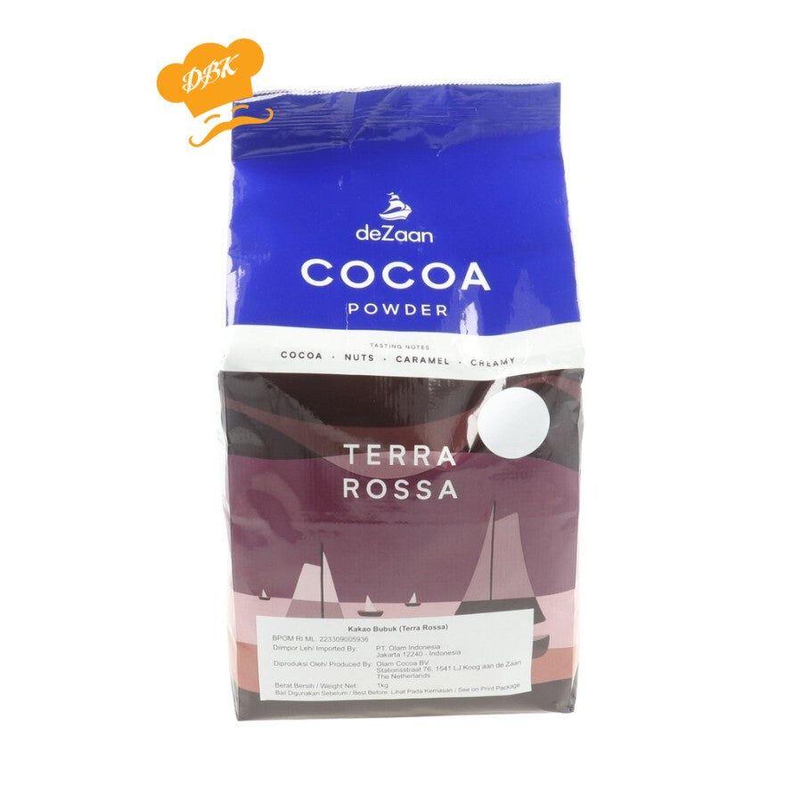 Dezaan Cocoa Powder de zaan bubuk coklat terra rossa deep russet black