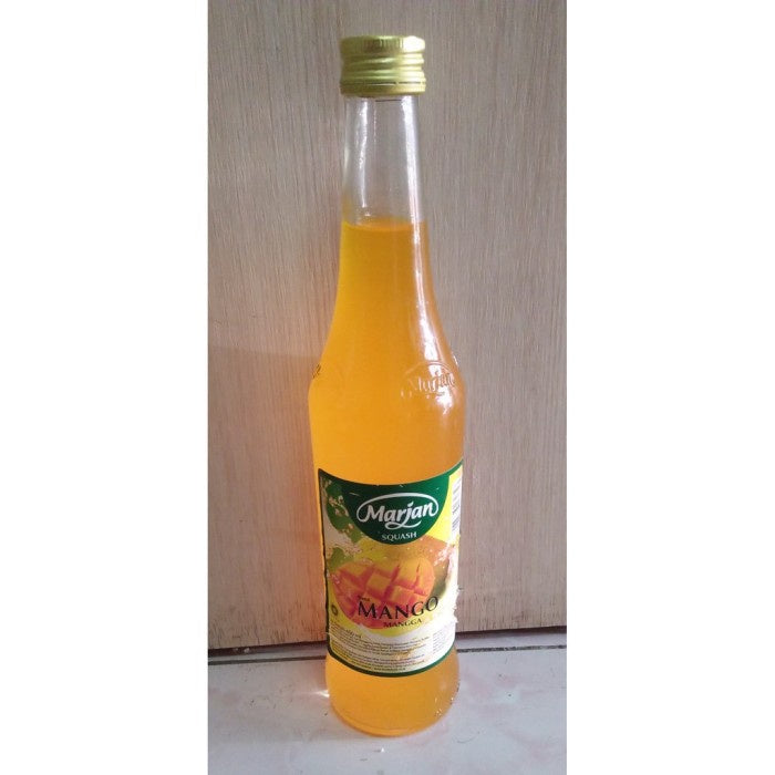sirup marjan squash mangga 450 ml squash mangga manggo syrup