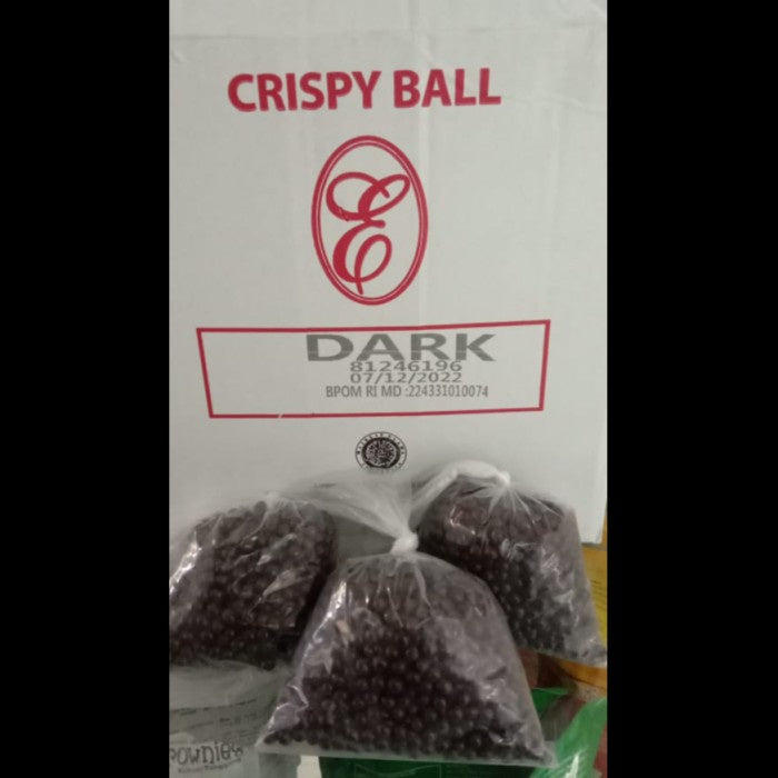 Coklat Dark crispy 100 gr Crispy Ball Pearl