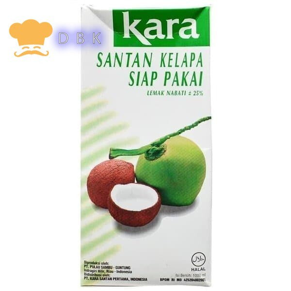 kara 1lt Santan kelapa KARA 1 liter