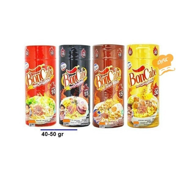 BonCabe Original Botol Level 15 10 30 Bon Cabe Kobe cabe bubuk tabur
