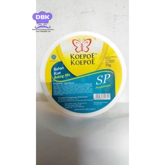 Kupu-Kupu koepoekoepoe SP 70gr cake emulsifier pengembang kue