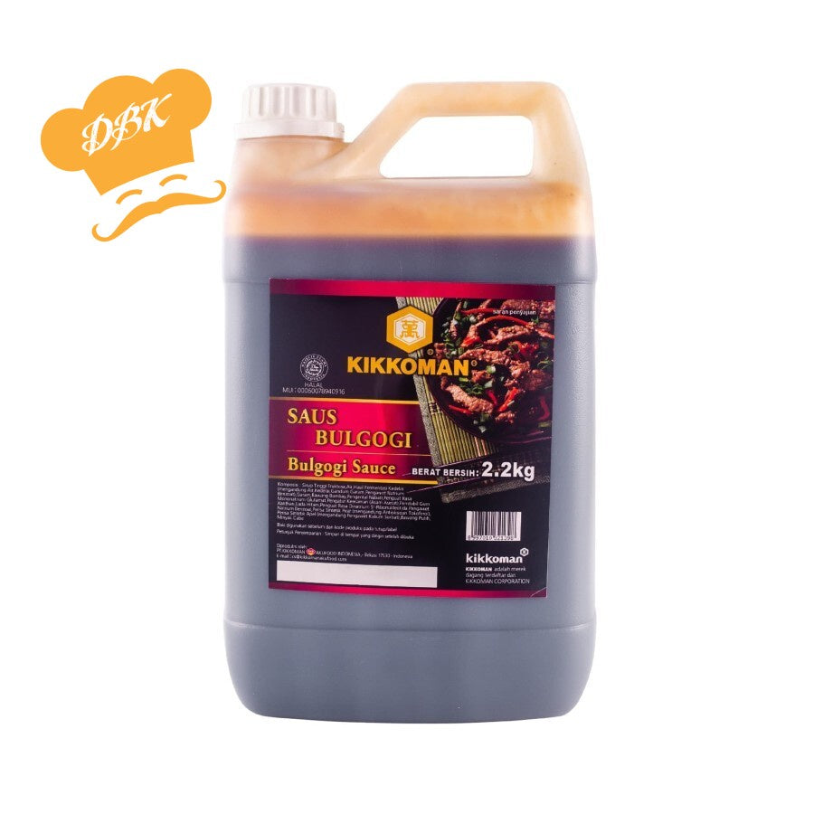 Kikkoman Bulgogi sauce 2.2kg dirigen saus BBQ manis gurih yakiniku