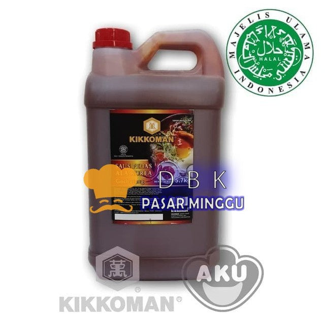 Kikkoman Saus Gochujang 5,7kg pasta saus pedas topoki korea kimchi