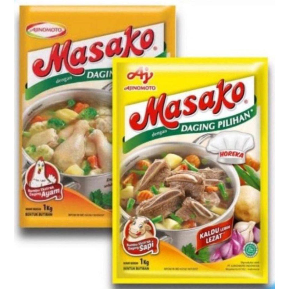 kaldu penyedap masako ayam dan sapi 1kg