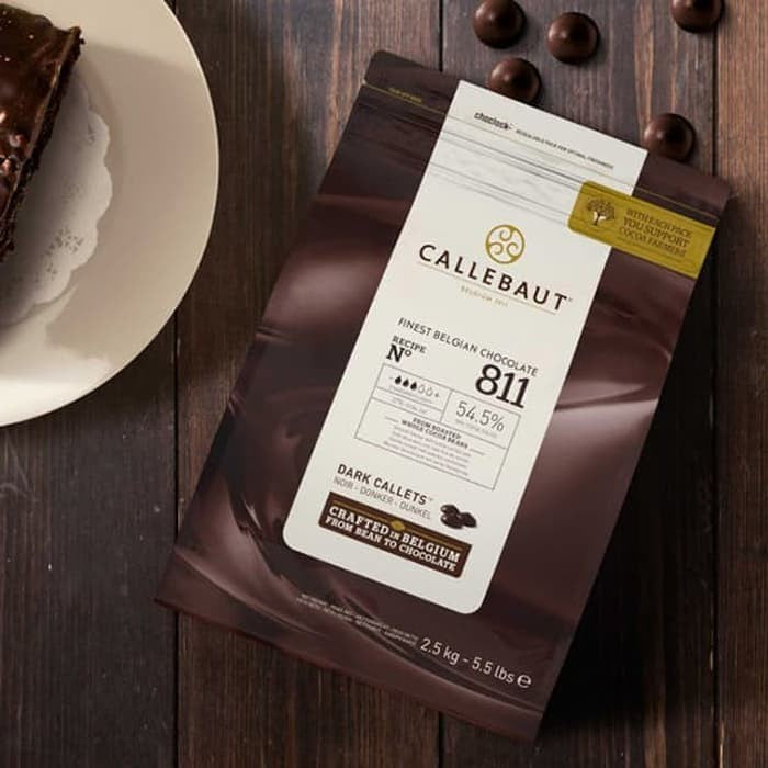 couverture dark callets callebout per 100gr chip leleh callet