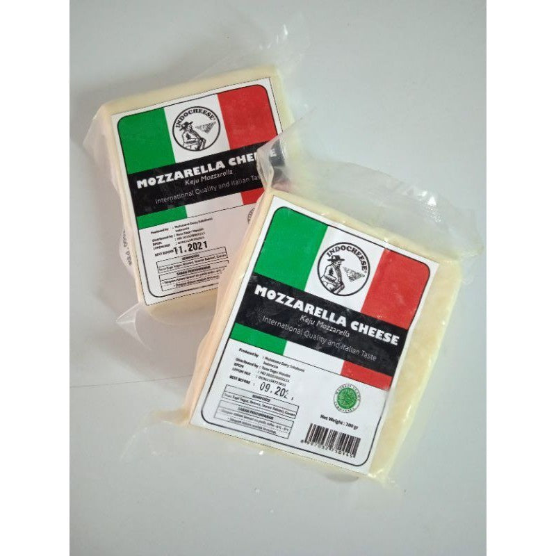 Indo Cheese Mozarella 200 gram Keju moza