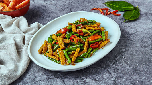 Oseng Kacang Panjang Tempe