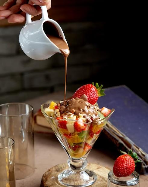 Fruit Cup Cokelat