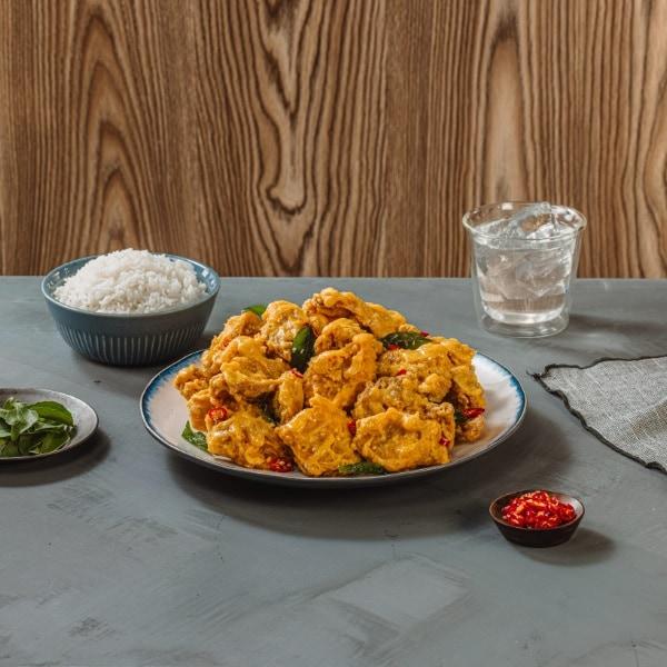 Ayam Crispy Saus Salted Egg