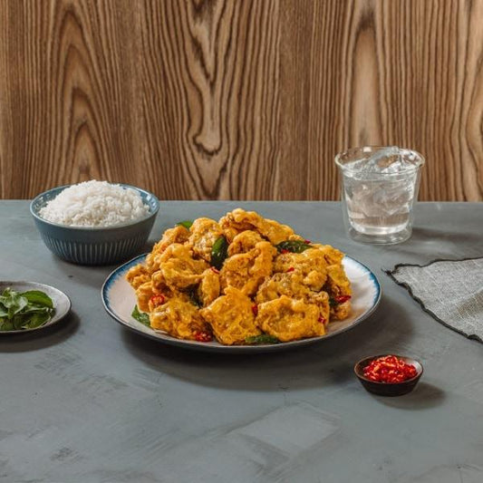 Ayam Crispy Saus Salted Egg
