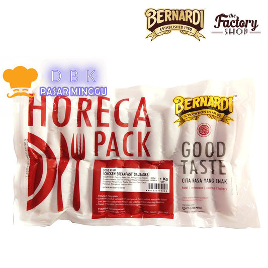 Bernardi Chicken Sausage 1kg | Sosis Ayam Bernardi 1kg