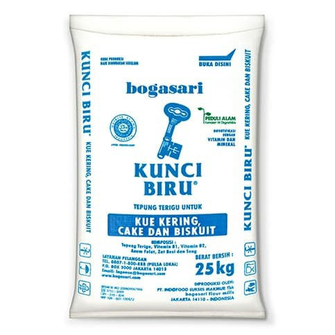 Tepung Terigu Kunci 1kg low protein flour