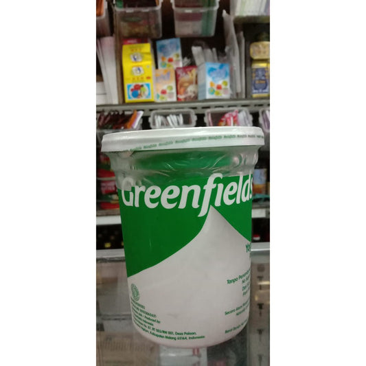 Greenfield Yogurt stirred 1lt Yoghurt plain strawberry blueberry